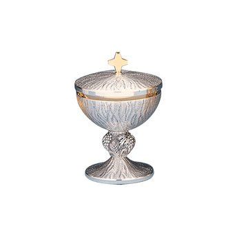 Religious Supply Ciborium Grape Leaf Texture