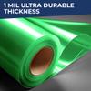 Better crafts Green Cellophane Wrap 40'' x 100' Roll - Colored Cellophane Sheets for Craft Baskets, Gift Wrapping Supplies, Plastic Wrap for Gift Baskets view 3