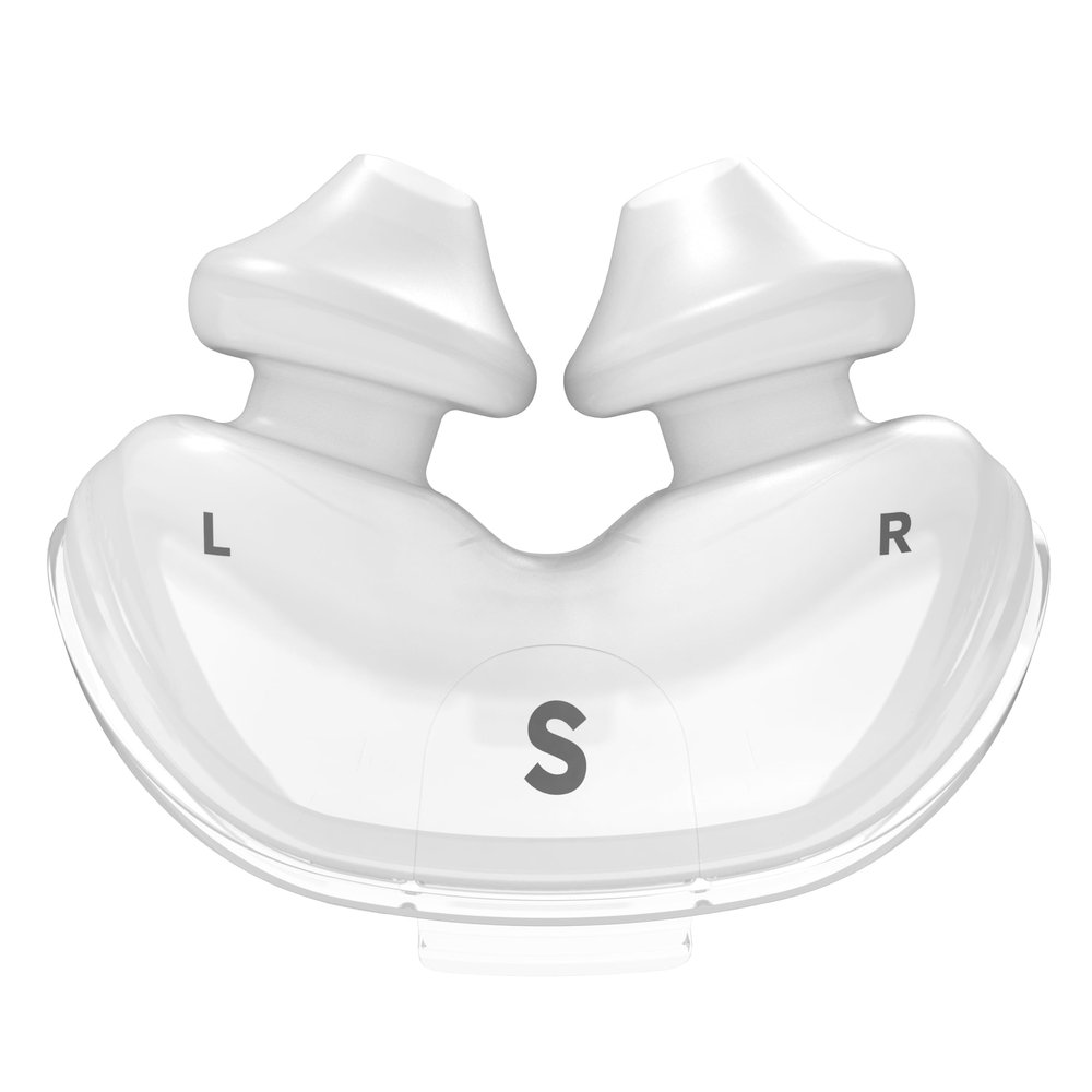 Resmed AirFit P10 Nasal Pillow Cushion - CPAP Mask Accessories Replacement - Soft Lightweight Silicone - Dual Wall - Small