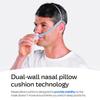 Resmed AirFit P10 Nasal Pillow Cushion - CPAP Mask Accessories Replacement - Soft Lightweight Silicone - Dual Wall - Small view 3