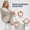 Diabetic Socks Mens Cotton 6-Pack Crew White By DEBRA WEITZNER crew/white Mens 13-15 view 3