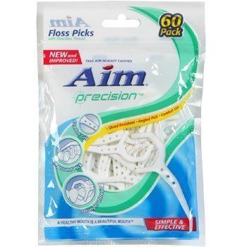 Aim Precision Floss Picks, 60-ct. Packs by AIM