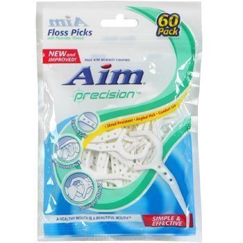 Aim Precision Floss Picks, 60-ct. Packs by AIM