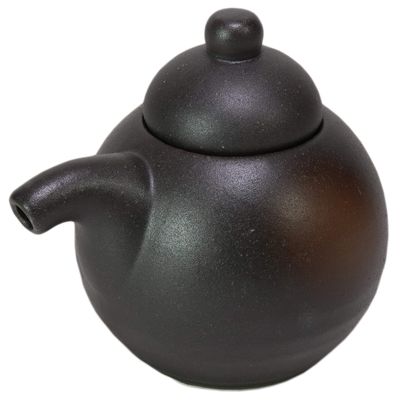 Bizen Soup (Small) 4.2 fl oz (120 cc), 4.4 oz (125 g), Tabletop Castor Set, Restaurant, Stylish, Tableware, Commercial Use