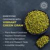 Pride Of India - Indian Whole Green Mung Gram - Protein & Fiber Rich Moong Whole, 1.5 Pound Jar view 4