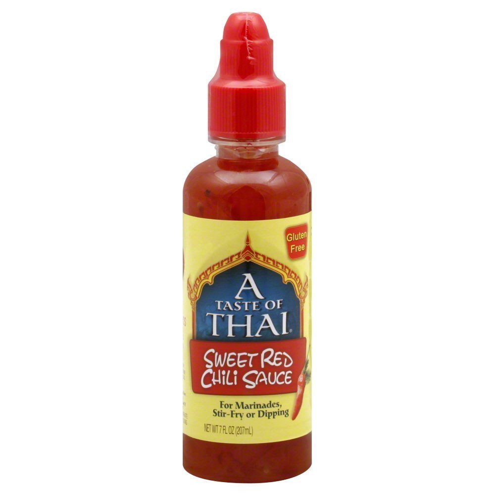 A Taste of Thai Sweet Red Chili Sauce, 7 Fluid oz(Pack of 4)