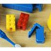 3pcs Brick Design Toothbrush Case Cover Holder Set for Office, Travel, Home for Kids Children (3Pcs-BlockHolders) view 4
