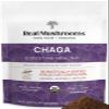 Real Mushrooms Chaga Mushroom Powder  Organic Chaga Extract from Fruiting Body  for Daily Wellness & Energy Support  Vegan, Non-GMO, 60 Servings Mushroom Supplement view 1