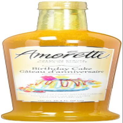 Amoretti Premium Birthday Cake Syrup, 25.4 Fluid Ounce