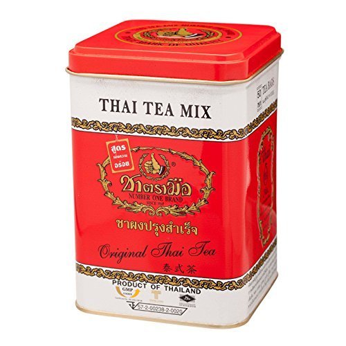 The original Number 1! Thai Red Iced Tea Mix Tea bag ~ Number One Brand From Thailand! 4.41Oz./125g;50 count-Number One Brands Thai Tea is made of the finest grade of quality tea. It has earned its widespread popularity in Thailand