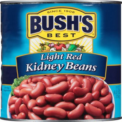 Bush's Best Light Red Kidney Beans 111 oz (6 cans)