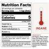Dave's Gourmet Original Insanity Hot Sauce - As Seen on Hot Ones Season 1 - Sauce for Burgers, Burritos, Stews - Hot Sauce Challenge Favorite - Bold Flavor Red Sauce - 5oz (Pack of 6) view 2