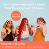 2 Pixie Menstrual Cups - No Metals or Toxins - Ranked 1 for The Most Soft Reusable Period Cups - Wear 12 Hours - 100% Medical-Grade Silicone - Tampon Alternative - Buy One We Give One (Combo) view 4