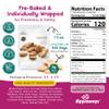 Appleways Whole Grain Cinnamon Crispy Bites, All-Natural Individually Wrapped Cinnamon Best Snacks for Classroom, Made in USA, 108 Count, 1 Oz view 2