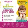 Appleways Whole Grain Cinnamon Crispy Bites, All-Natural Individually Wrapped Cinnamon Best Snacks for Classroom, Made in USA, 108 Count, 1 Oz view 3