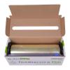 Daxwell Foodservice Film Roll, PVC, 12 Inches by 2000 Feet, Clear, with Slide Cutter & Serrated Cutting Strip, J20004597 view 3