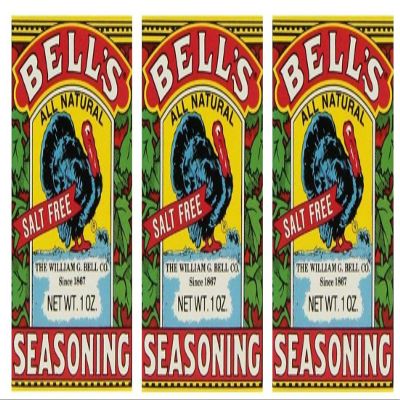 Bells All Natural Seasoning - 1 oz (Pack of 3)