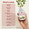ANDREW LESSMAN High Potency B-Complex 180 Capsules - with High Levels of Folate Complex and Biotin, Promotes Cellular Growth, Energy, Immune Function, Detoxification, Fat Metabolism and More view 3