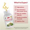 ANDREW LESSMAN High Potency B-Complex 180 Capsules - with High Levels of Folate Complex and Biotin, Promotes Cellular Growth, Energy, Immune Function, Detoxification, Fat Metabolism and More view 4