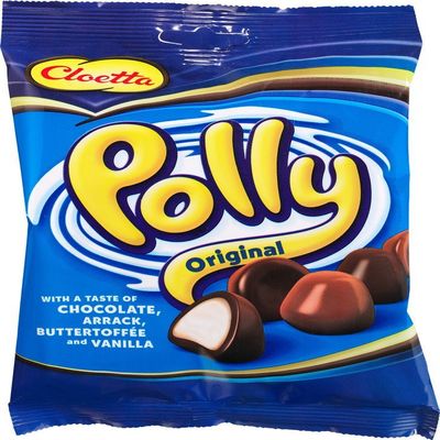 10 Bags x 200g of Cloetta Polly Original - Swedish Milk Chocolate - Candies - Sweets - Chocolates