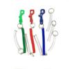 Pack of 3 Chewy Chew Tube Clip-On Spiral Keychains Oral Motor for Autism, ADHD, Sensory, Special Needs view 1
