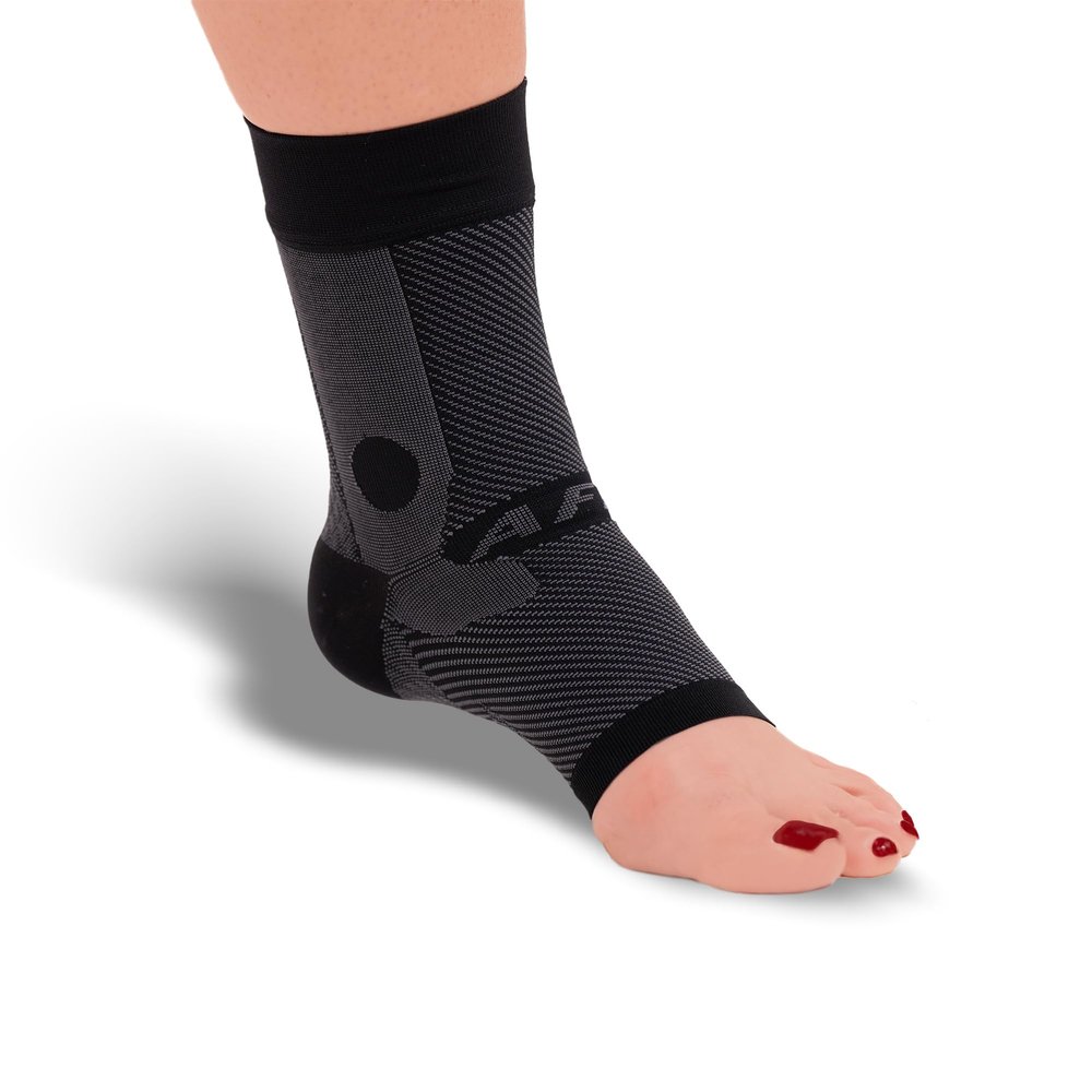 OrthoSleeve Compression Ankle Brace for ankle sprains, achilles tendonitis, ankle wrap, ankle support, instability, inversion sprains and general ankle pain
