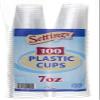 [1200 Count - 7 Oz Cups] Settings Clear Disposable Plastic Drinking Cups Great For Juice, Water, Soda, Beer, Use At Party, Home, Office, Picnic, BBQ, Or Event, 12 Packs view 1