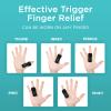 Vive Trigger Finger Splint - Support Brace for Middle, Ring, Index, Thumb, Pinky, and Hands - Straightening Curved, Bent, Locked Stenosing Tenosynovitis Tendon Lock Release Knuckle Stabilizer - HSA/FSA view 2