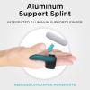 Vive Trigger Finger Splint - Support Brace for Middle, Ring, Index, Thumb, Pinky, and Hands - Straightening Curved, Bent, Locked Stenosing Tenosynovitis Tendon Lock Release Knuckle Stabilizer - HSA/FSA view 3