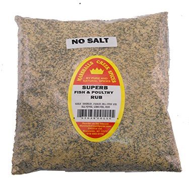 Marshalls Creek Spices (3 pack) SUPERB FISH AND POULTRY RUB NO SALT REFILL