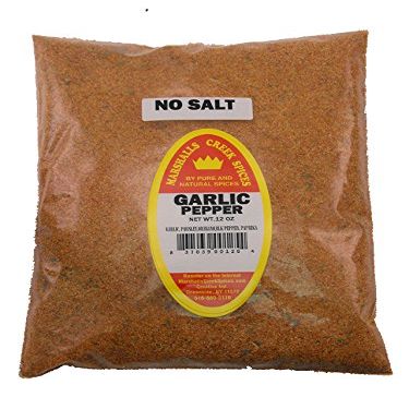 Marshalls Creek Spices (3 pack) GARLIC PEPPER BLEND NO SALT REFILL