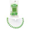 Stryker  Sage Toothette Plus Single Use Oral Swabs  with Sodium Bicarbonate  Bag of 20 Swabs  Disposable Dental swabs with Long Handle view 1