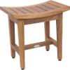 AquaTeak (Fully Assembled) Patented 18" Maluku Lotus Teak Shower Bench