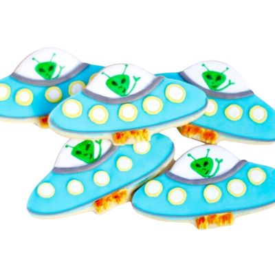 Dz. UFO Cookies! The Elements of the Universe are Bringing Cookies to Life in these awesome spaceships! Birthday Themed Party Favors!