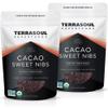 Terrasoul Superfoods Organic Sweet Cacao Nibs, 2 Lbs (2 Pack) - Coconut Sugar Sweetened | Antioxidants | Magnesium view 1