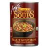 Amys Organic Hearty Minestrone with Vegetables Soup, 12.7 Ounce - 12 per case. view 1
