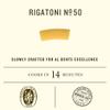Rummo Rigatoni Pasta N.50 - Rigatoni Pasta Noodles, Italian Tube Pasta, Bronze Cut Pasta, Dry Pasta, Durum Wheat Pasta - 16 Ounce (Pack of 1) view 3