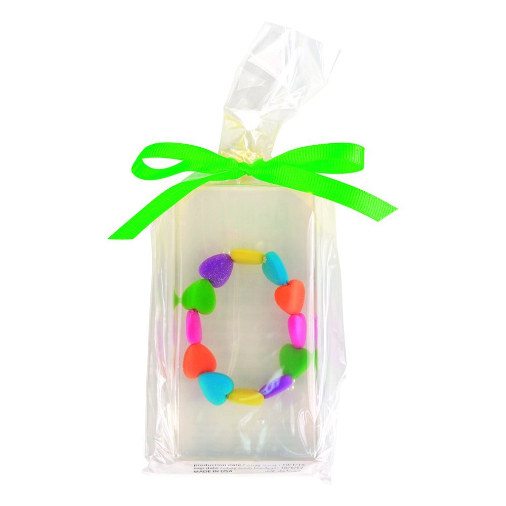 Clearly Fun Bracelet Soap, Green Bow, 6 Ounce