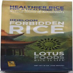 Lotus Foods Heirloom Forbidden Black Rice -- 15 oz - 2 pc