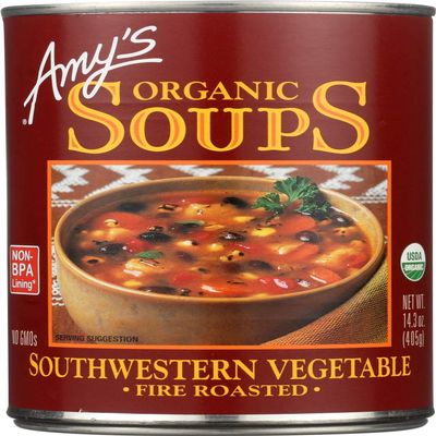 Amy's Organic Soup Southwestern Vegetable -- 14.3 fl oz - 2 pc
