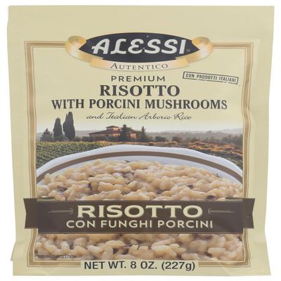 Alessi Funghi Risotto with Porcini Mushrooms -- 8 oz - 2 pc