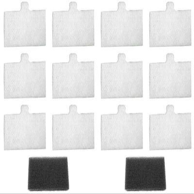 Remstar Pro/Plus UF+ CPAP Filters KIT (12 Ultrafine, 2 Foam Filters)