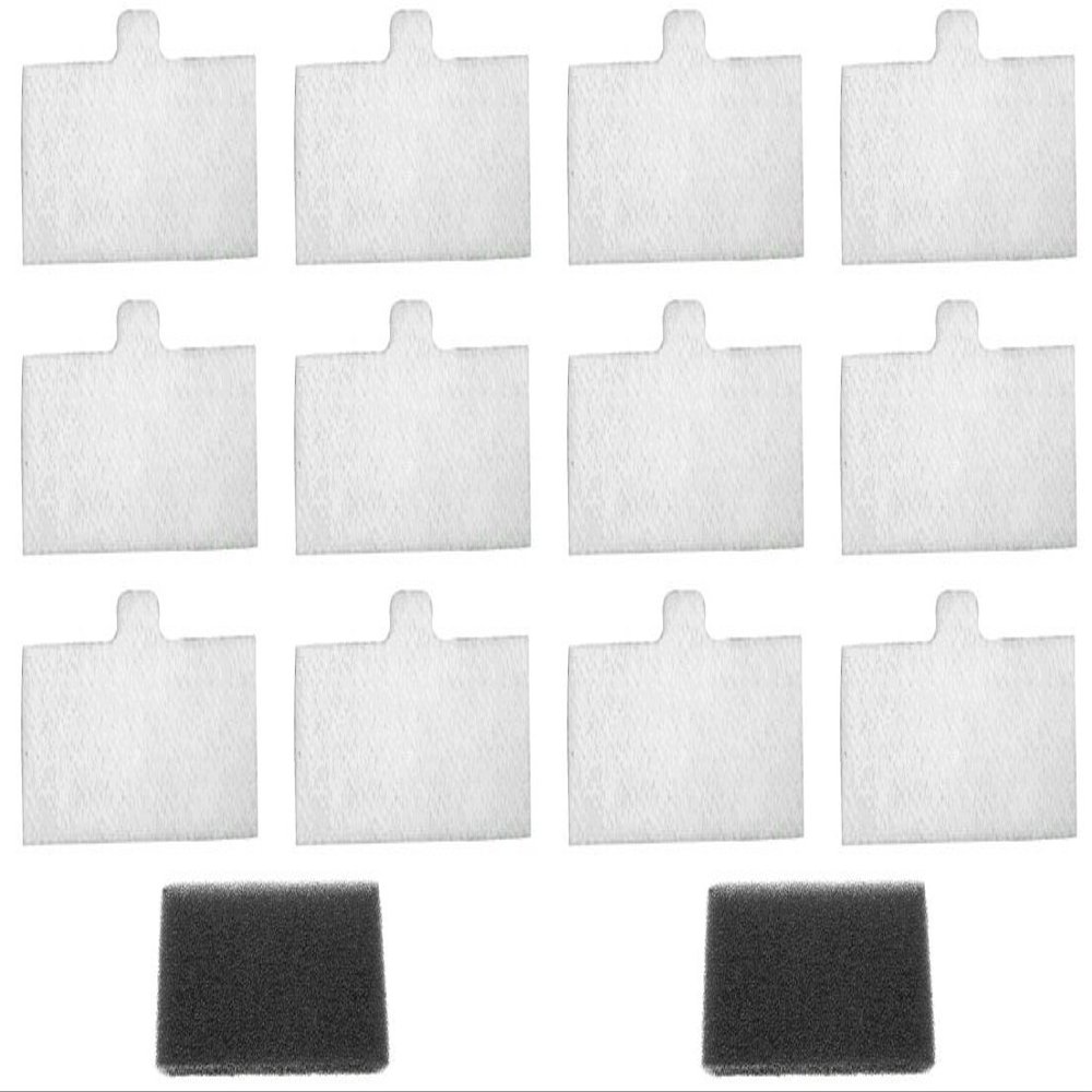 Remstar Pro/Plus UF+ CPAP Filters KIT (12 Ultrafine, 2 Foam Filters)