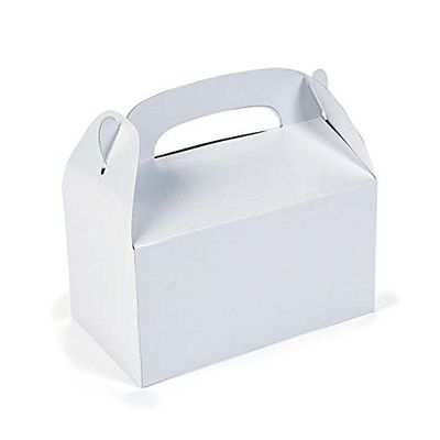 2.5 DOZEN (30) WHITE TREAT BOXES BY DISCOUNT PARTY AND NOVELTY TM