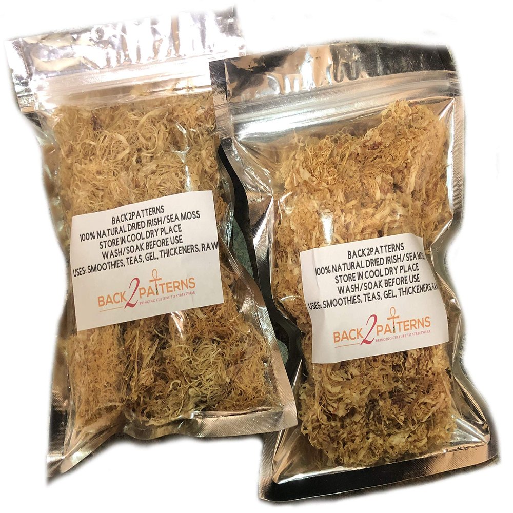 NATURAL,SEA MOSS (RAW) 4 0Z - IRISH MOSS,CHONDRUS CRISPUS