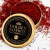 Golden Saffron, Finest Pure Premium All Red Saffron Threads, Grade A+ Super Negin, Non-GMO Verified. For Tea, Paella, Rice, Desserts, Golden Milk and Risotto (10.0 Grams) view 1