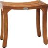 AquaTeak (Fully Assembled Patented 18" Asia Curve Teak Shower Bench view 1