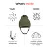 Ribcap Lenny Medical Grade Protective Helmet | Khaki | Soft Hat for Epilepsy | Protective Cap for Seizures view 3