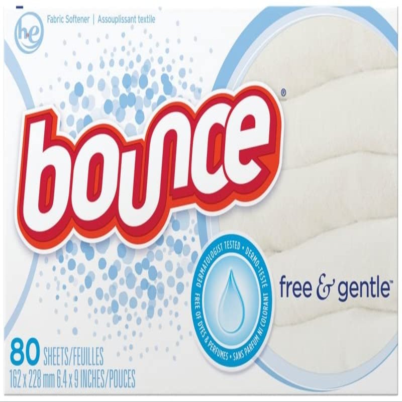 BOUNCE FREE SHEETS 80CT 9/CS