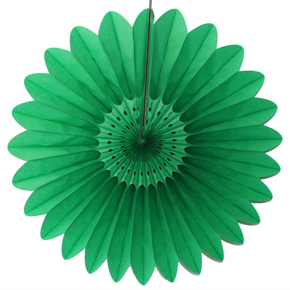 6-Pack 18 Inch Tissue Paper Fanburst (Light Green)
